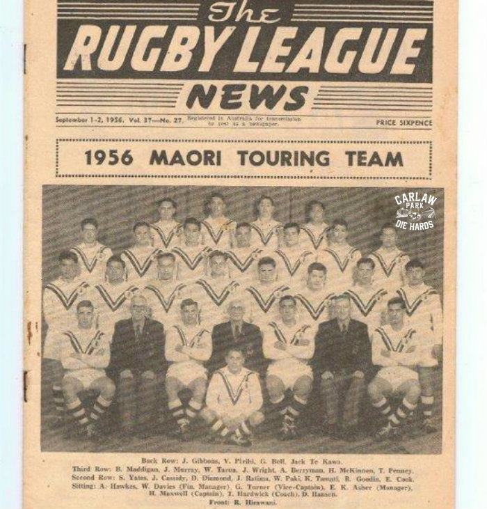 New Zealand Rugby League Maori Touring Team 1956